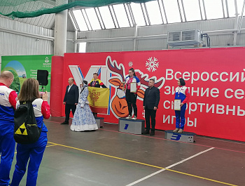 Анна Шарапова и Василий Копалин лучшие на Всероссийских зимних сельских спортивных играх